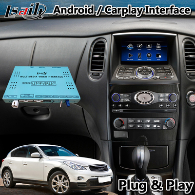 Interfaz de Lsailt Android Carplay para Infiniti EX30D EX35 EX37 con el auto inalámbrico de Android