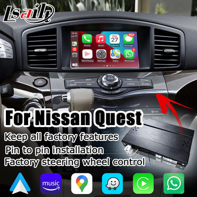 Interfaz inalámbrica Carplay Android Auto para Nissan Quest E52 RE52 IT08 08IT de Lsailt