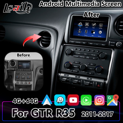 Lsailt pantalla Multimedia Android Carplay para coche de 8